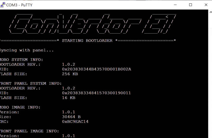 ConVertor E1 Firmware 1.0 is out!